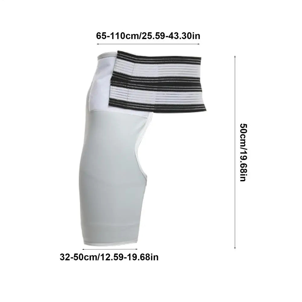 Hip Support Brace Adjustable Joint Support Stabilizer Hip Sleeve leg and groin protection straps For High Hamstring Pulled