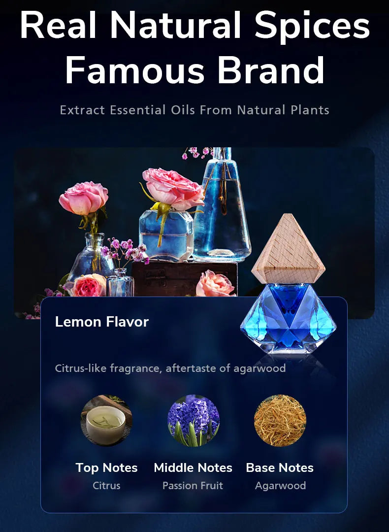 CAFELE Car Perfume Pendant Include Essential Oil Air Fresheners Universal Car Supplies Auto Flavoring Car Fragrance Decorations