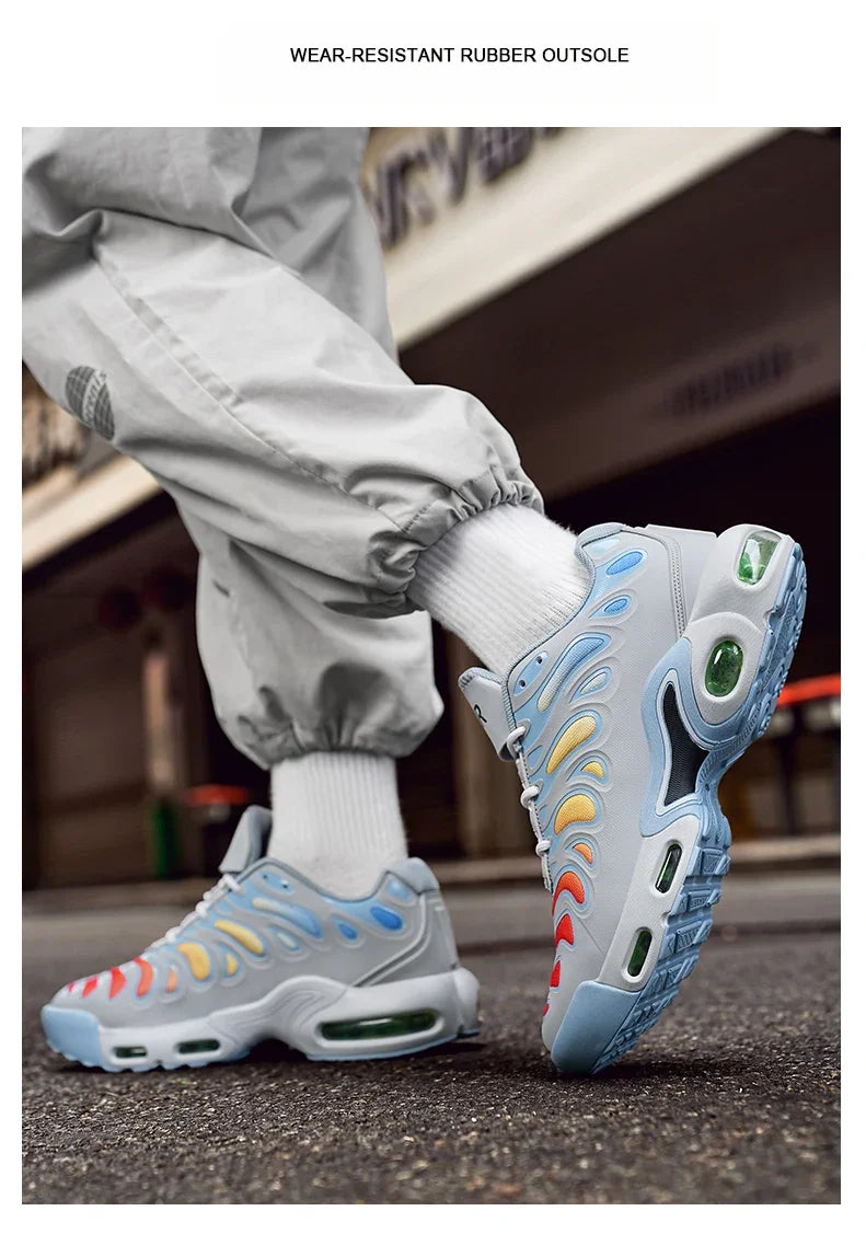 Men&Women Casual Shoes Versatile Outdoor Walking Non-slip Wear Resistant Men's Gym Jogging Soft Cozy Air Cushion Sports Shoes