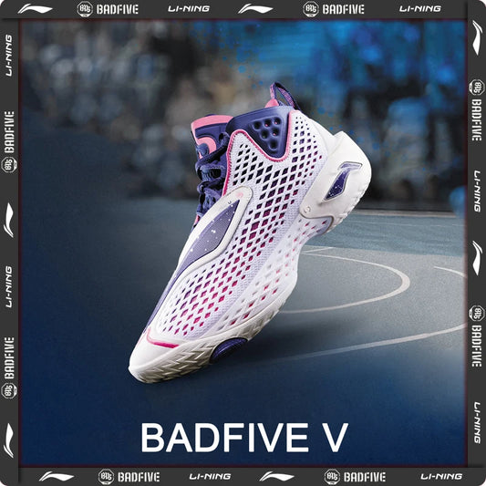 BADFIVE V Outdoor Basketball Shoes – SUPER BOOM Cushion, LIGHT FOAM PLUS, Reflective Stability Sneakers