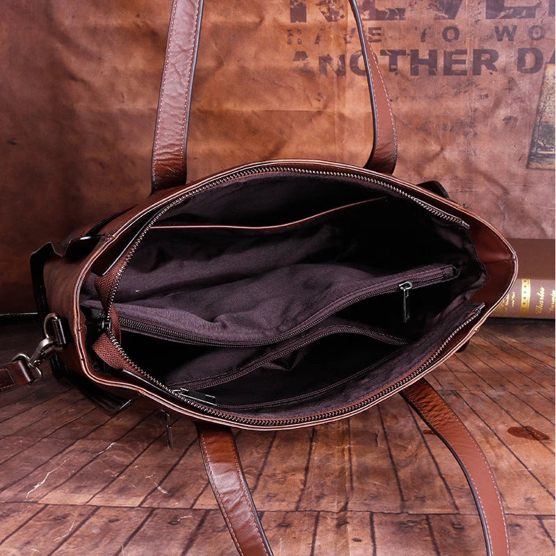 MOTAORA Vintage Genuine Leather Handbag for Women Handmade Embossed Tote Bag Casual Shoulder Bag Purse 2025 Trendy Designer