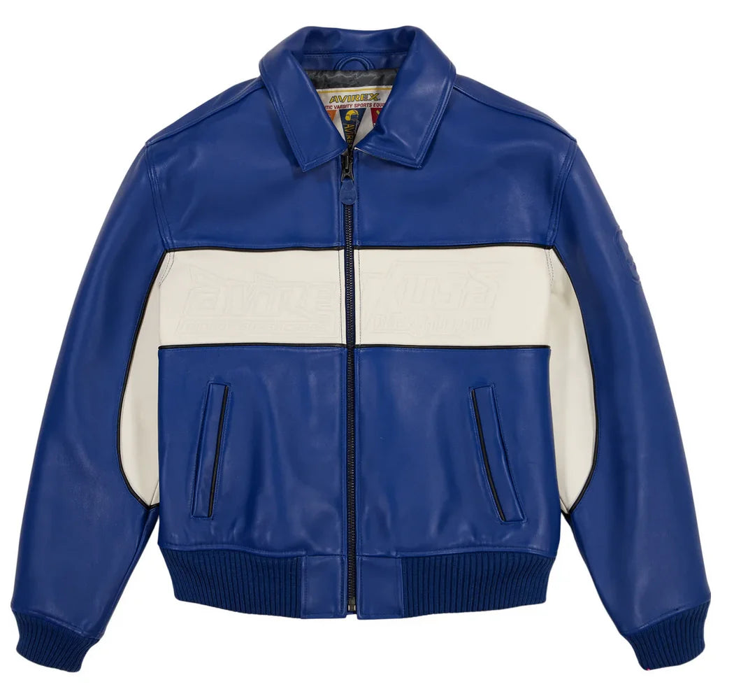 AVIREX fall new listing European lambskin jacket men's motorcycle ridingLeather jacket USA TOUR MOTORCYCLE JACKET coat tops