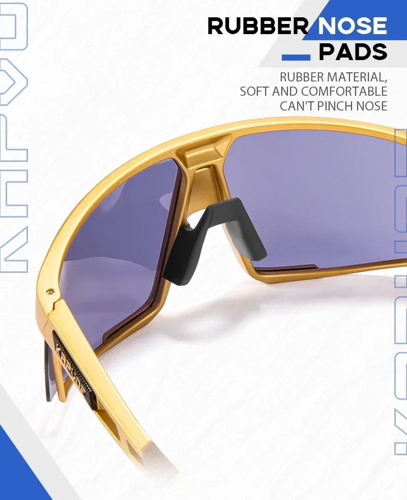 Kapvoe Polarized Sunglasses for Men and Women Luxury Sun Glasses Driving Fishing Cycling Golf Bike Glasses Fashion Shades