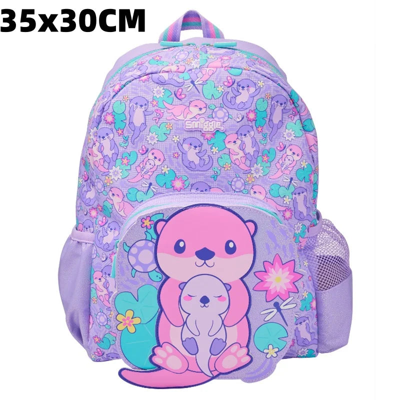 Genuine Australia Smiggle Backpack School Bag Cartoon Series Anime Backpack Student Gift Separate Purchases ﻿