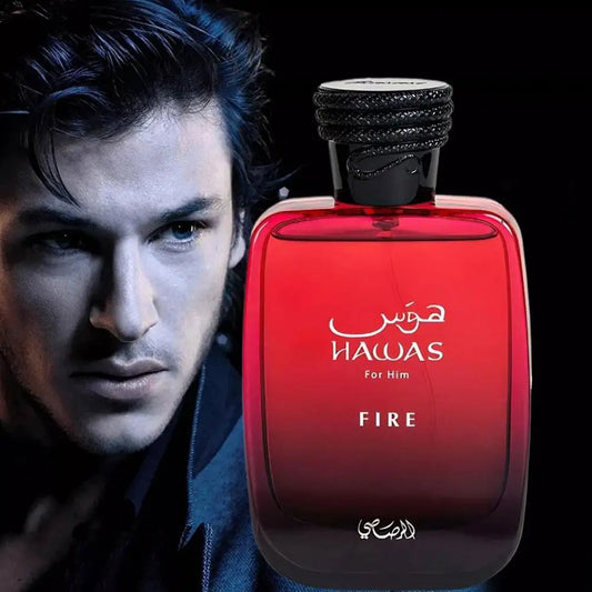 RASASI Hawas For Men Eau De Parfum Long Lasting Luxury Arabian Oud Fragrance Spray Premium Woody Cologne Authentic Perfume Men