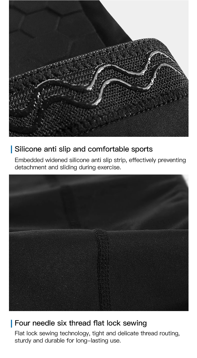 1pc Sports Elbow Protection Honeycomb Anti-collision Pressure Protection Arm Sleeve Basketball Cycling Fitness Protective Gear