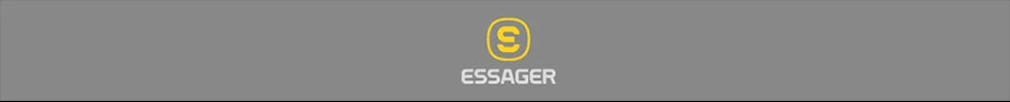 شاحن سيارة سريع من Essager بشاشة رقمية 125 وات لأجهزة iPhone وiPad وMacBook وUSB AC وشاحن سريع لأجهزة Huawei وHonor وXiaomi وSamsung وOPPO