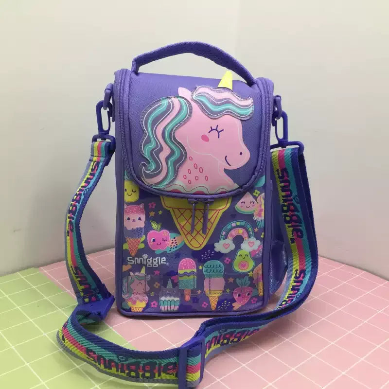 Genuine Australia Smiggle Backpack Cartoon Series Stationery Schoolbag Lunch Bag Anime Backpack Student Gift Separate Purchases