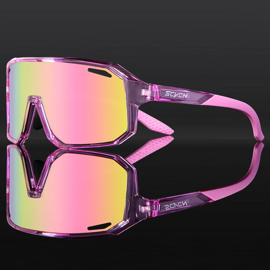 SCVCN New Outdoor Boys Bike Cycling Eyewear Child Sunglasses Teenagers Bicycle Cycling Glasses Kids Sports UV400 Girls Goggles