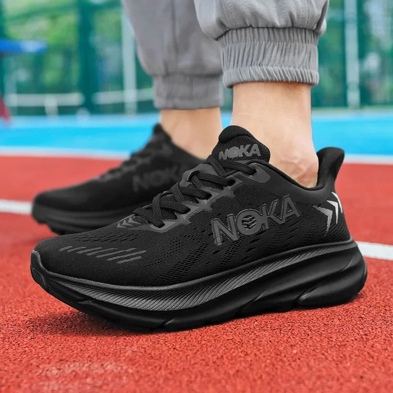 Marathon Sports Running Shoes Men Breathable Lightweight Sneakers Comfortable Athletic Nonskid Leisure Outdoor Sneakers for Men