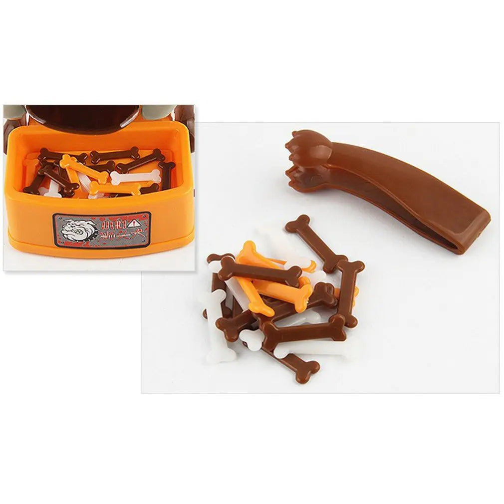 Funny Tricky Toys Bad Dog Chew Bone Action Games Biting Wake Dog Parents Interactive Toys Party Family Game Kids Xmas Gift