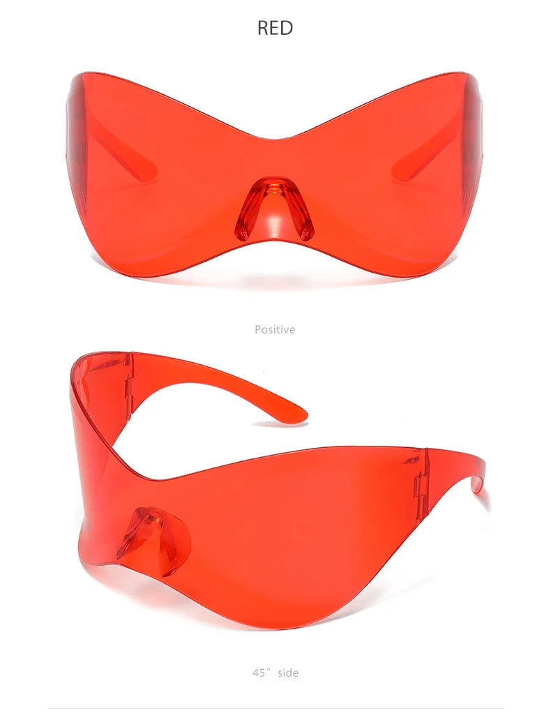Fashion Hot Sunglasses Bike Cycling Glasses Sports for Men Road Bicycle UV400 Goggles Travel Glasses Outdoor Trendy Cool Glasses