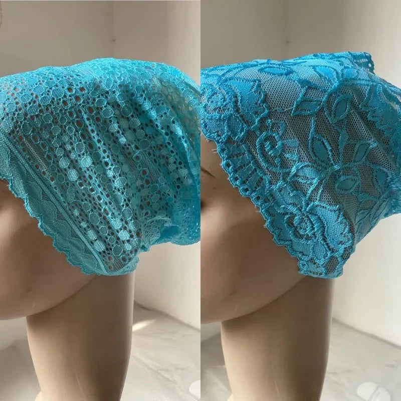 Full Cover Head Inner Cap Flower Lace Muslim Headscarf Islamic Headwear Underscarf Turban Indian Hat Pattern In Random