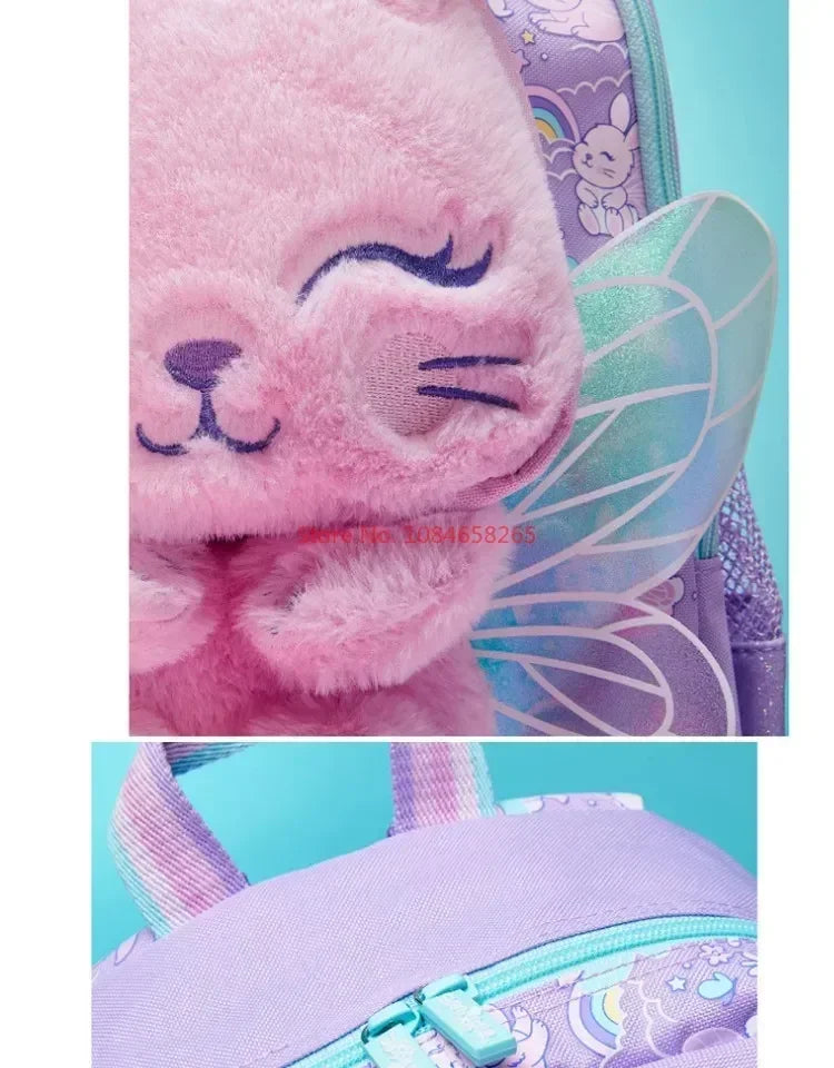 Genuine Australia Smiggle Backpack Angel Rabbit School Bag Cartoon Series Anime Backpack Student Gift Separate Purchases