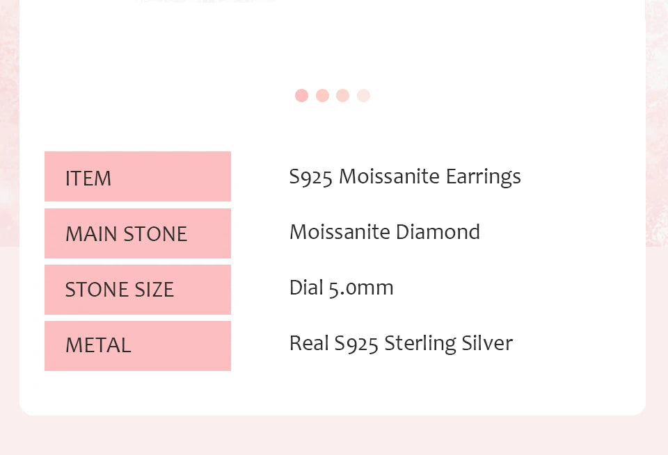 GRA Moissanite Diamond Unusual Halo Sun Flower Stud Earrings for Women 925 Sterling Silver Solitaire Wedding Party Fine Jewelry