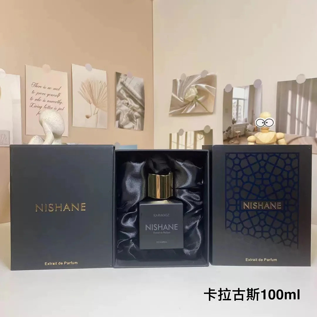Nishane Hacivat Shadow Play Karagoz Perfume for Women&Mens 100ml High Quality Men Perfume Body Fragrance Spray Eau De Parfum