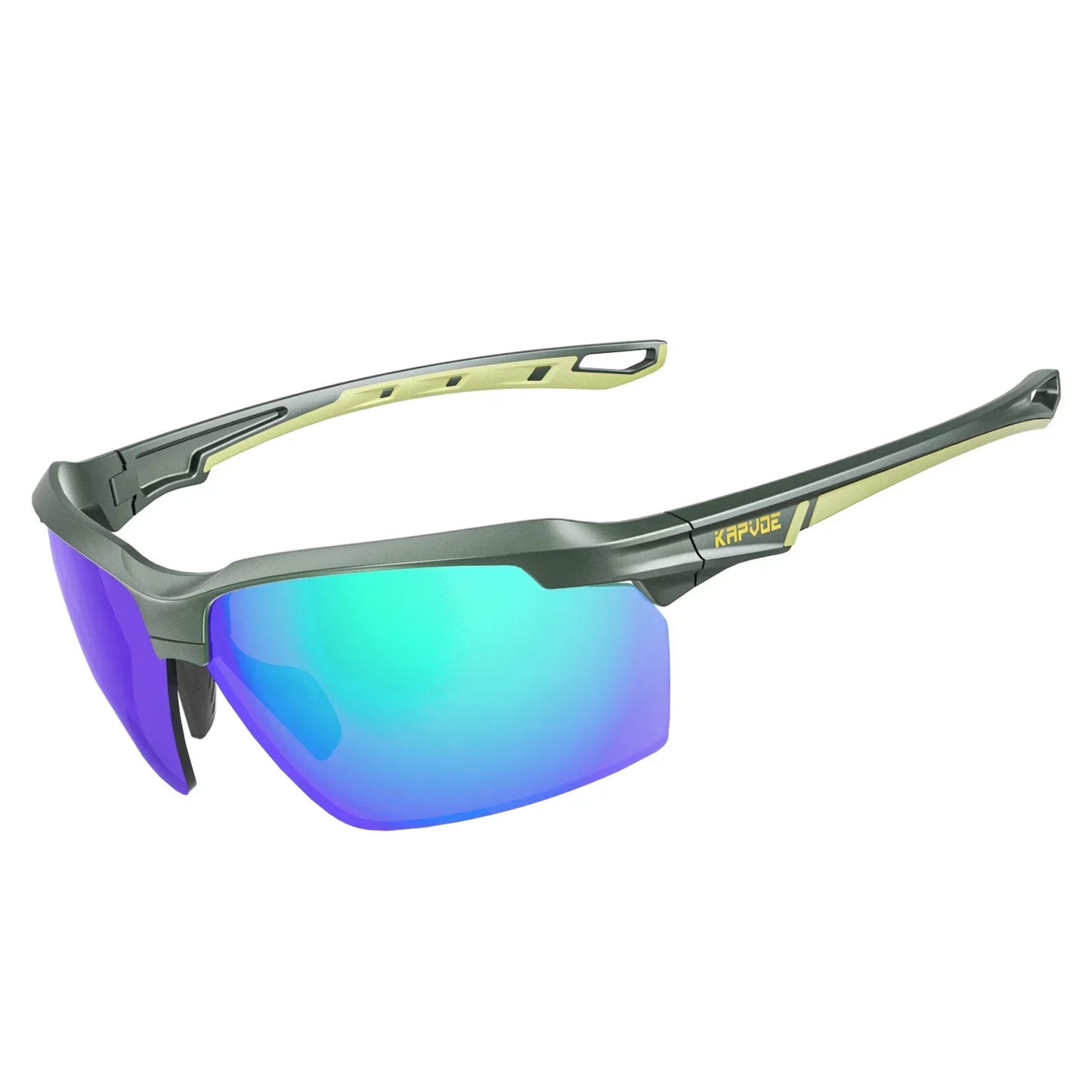 KAPVOE Polarized Cycling Glasses Sunglasses Sports Glasses MTB Glasses Cycling Glasses Men Road Bike for Women Cycle Goggles