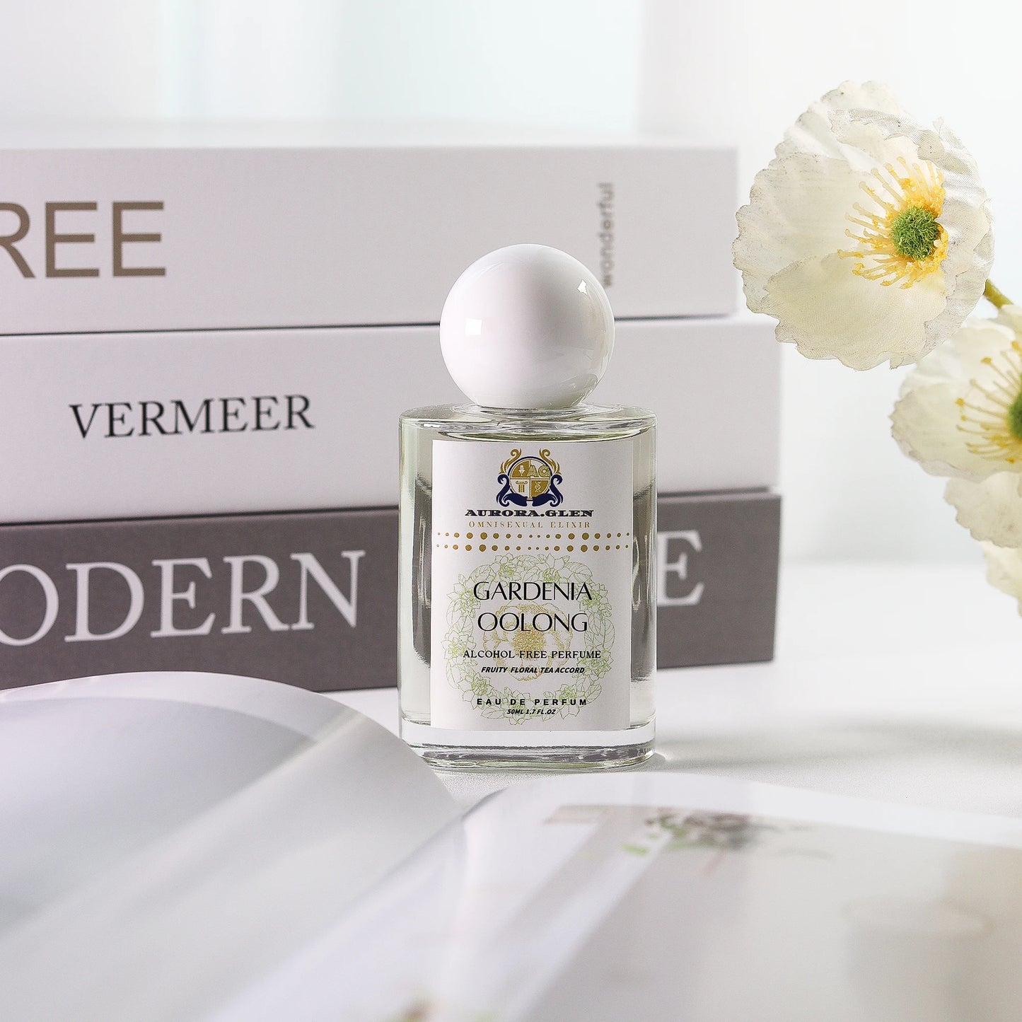Gardenia Oolong perfume Alcohol-Free Women & Men perfume Floral Tea Tropical Fruits & Musk Fragrance with Tropical