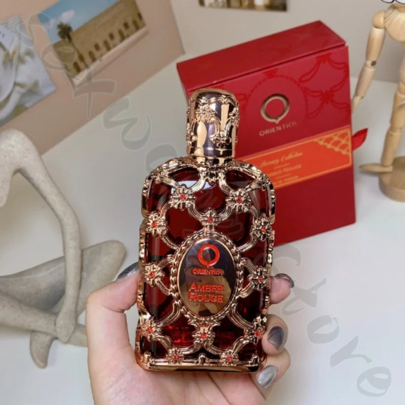 Hot Sales Royal Amber Velvet Gold Oud Saffron Body Perfume Spray 100ml Long-lasting Fragrance Covering Odor Perfume High Quality