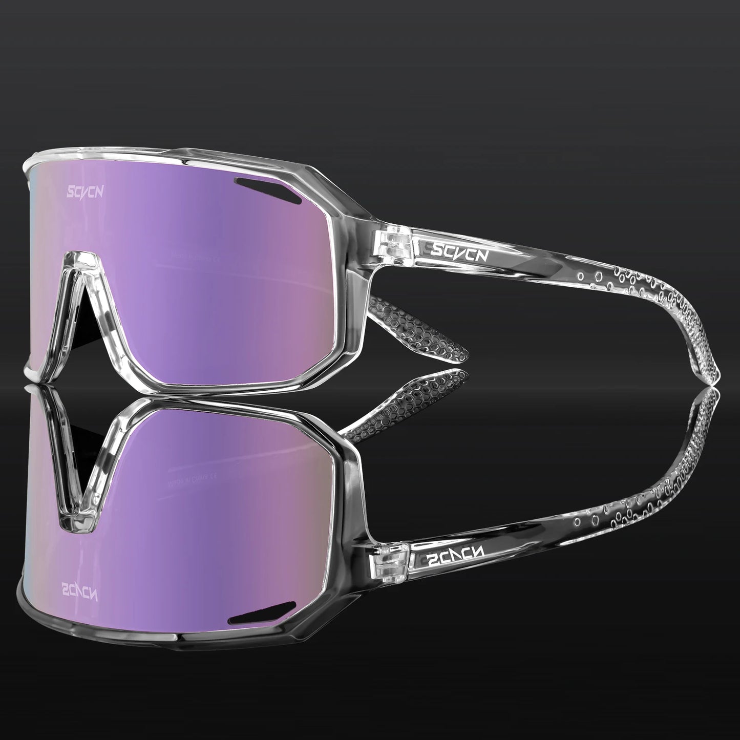 SCVCN Men Bike Photochromic Glasses Cycling Sunglasses for Women Sports Running MTB Biking Eyewear Road Mountain Bicycle Goggle