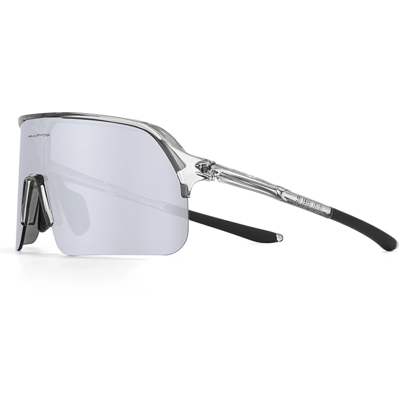 Kapvoe Photochormic Sunglasses Cycling Glasses Women UV400 for Men Casual Glasses Running Baseball MTB Outdoor Eyewear