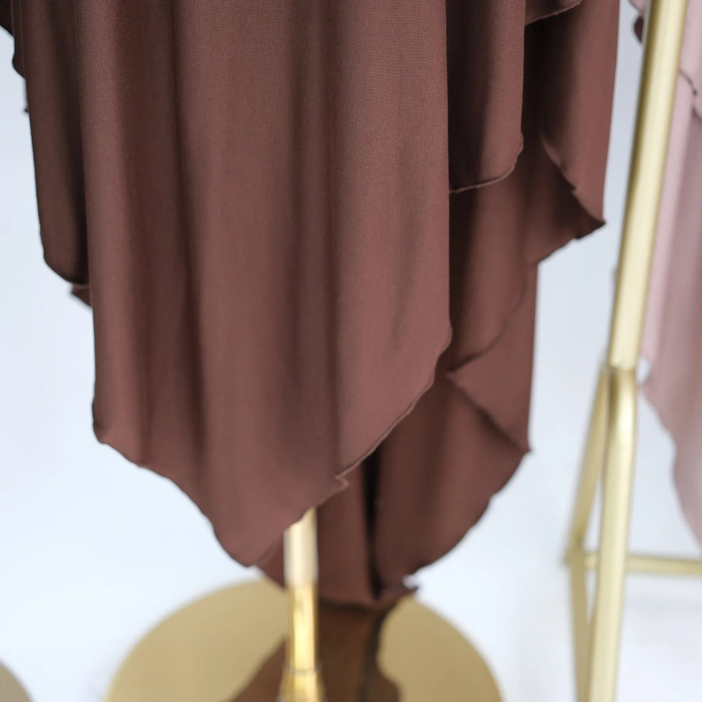 Modal Cotton Khimar Ramadan Hijab Solid Color Long Headscarf Muslim Women Long Khimar Islam Clothing Woman Solid Color Hijabs