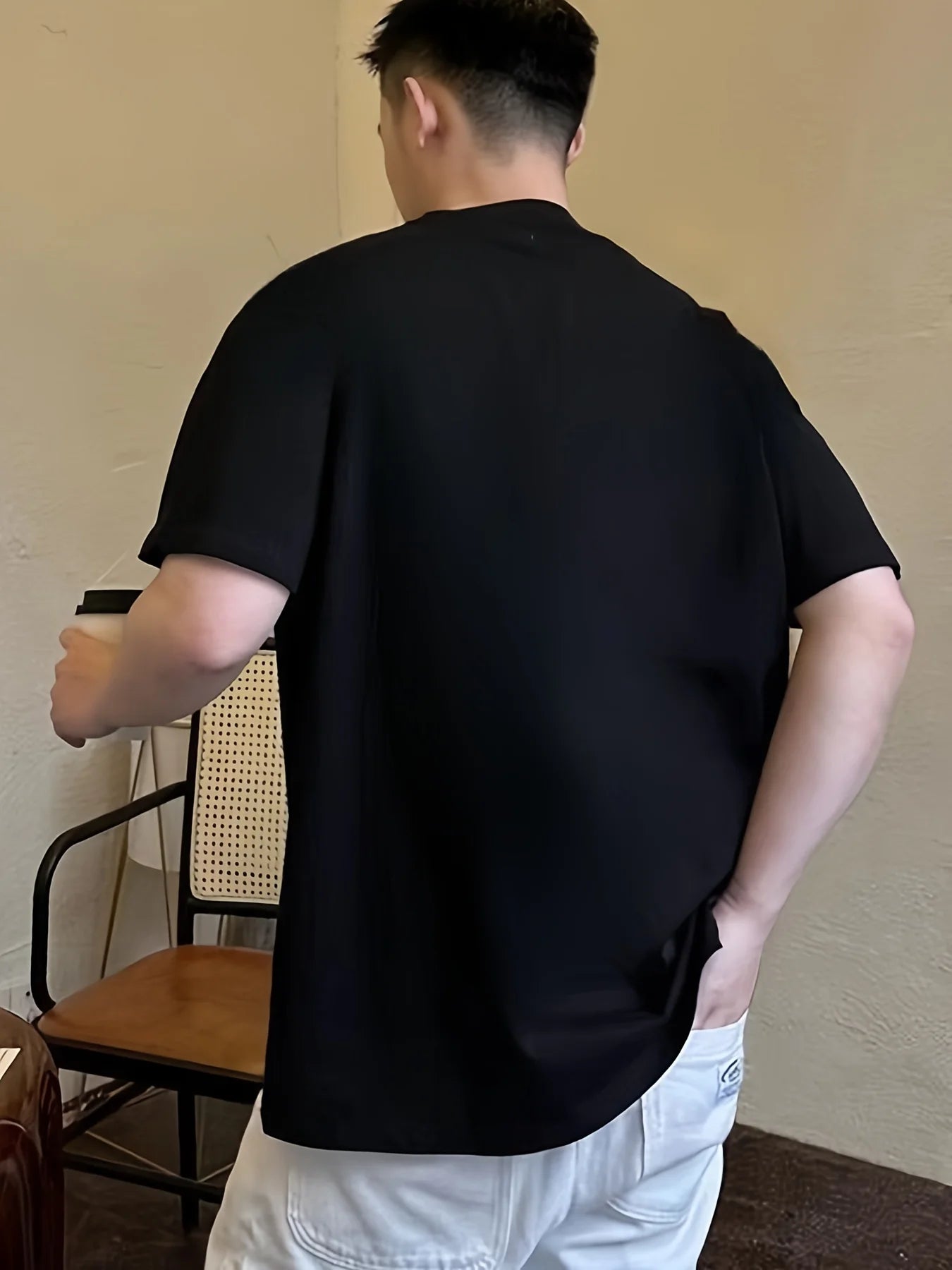 🏍️ Men’s Summer 100% Cotton Casual T-Shirt,Classic Retro Motorcycle Print | Loose Fit | Breathable Comfort