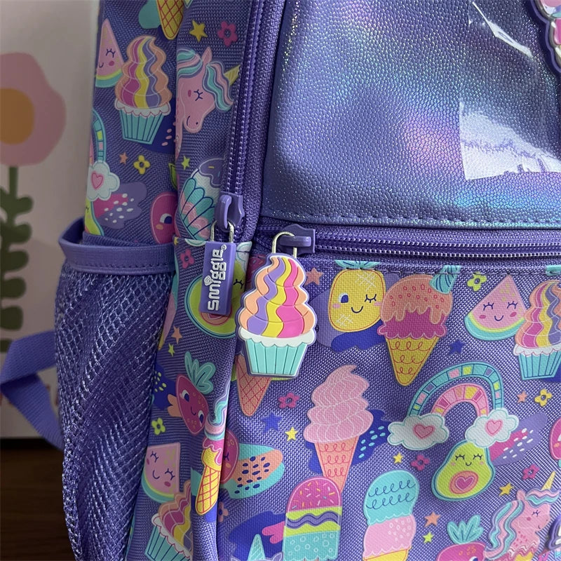 Genuine Australia Smiggle Backpack Cartoon Series Stationery Schoolbag Lunch Bag Anime Backpack Student Gift Separate Purchases