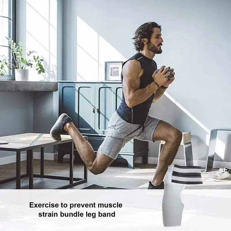 Hip Support Brace Adjustable Joint Support Stabilizer Hip Sleeve leg and groin protection straps For High Hamstring Pulled