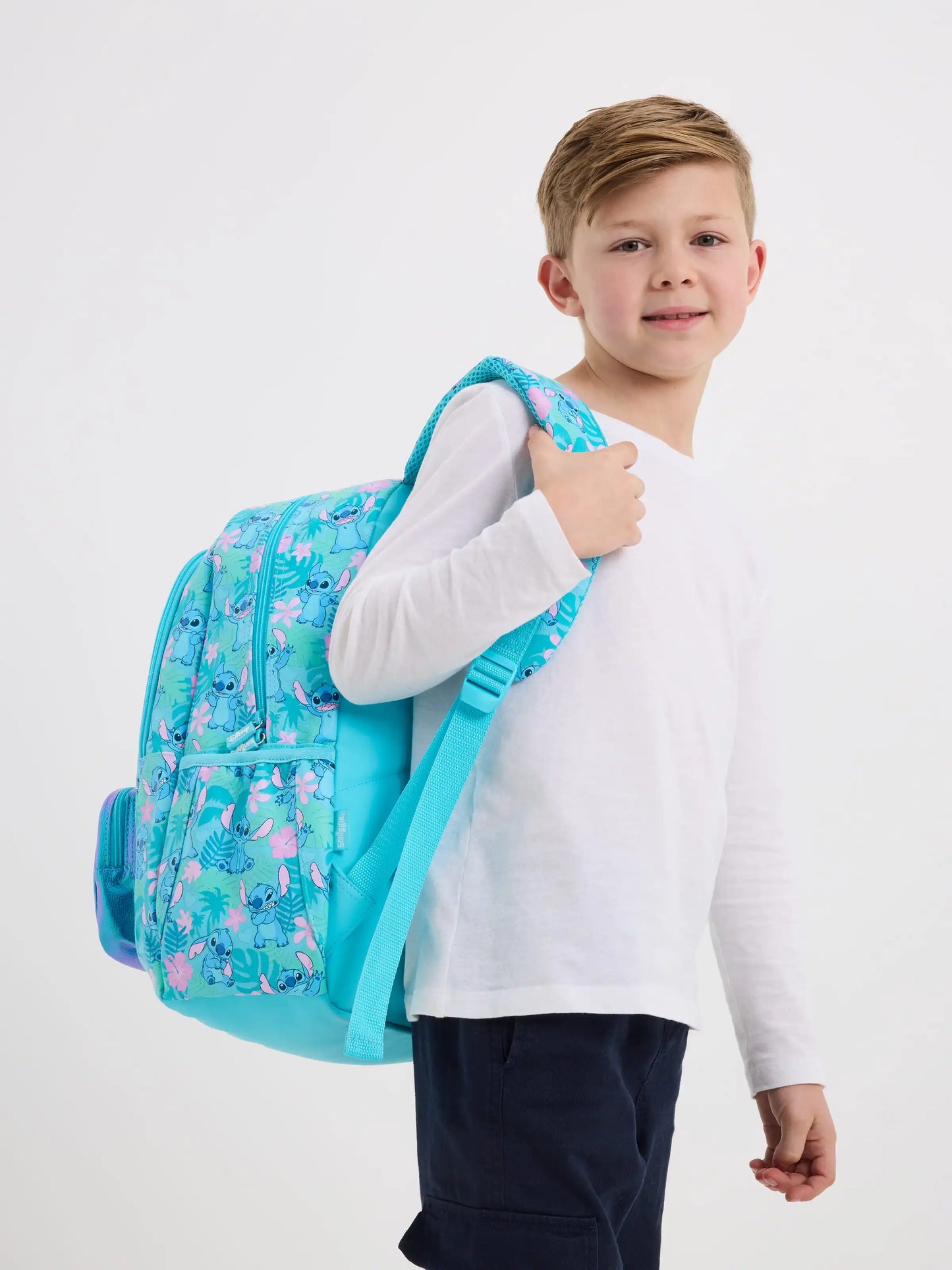 Genuine Australia Smiggle Backpack Disney Cartoon Series Stitch School Bag Anime Backpack Student Gift Separate Purchases