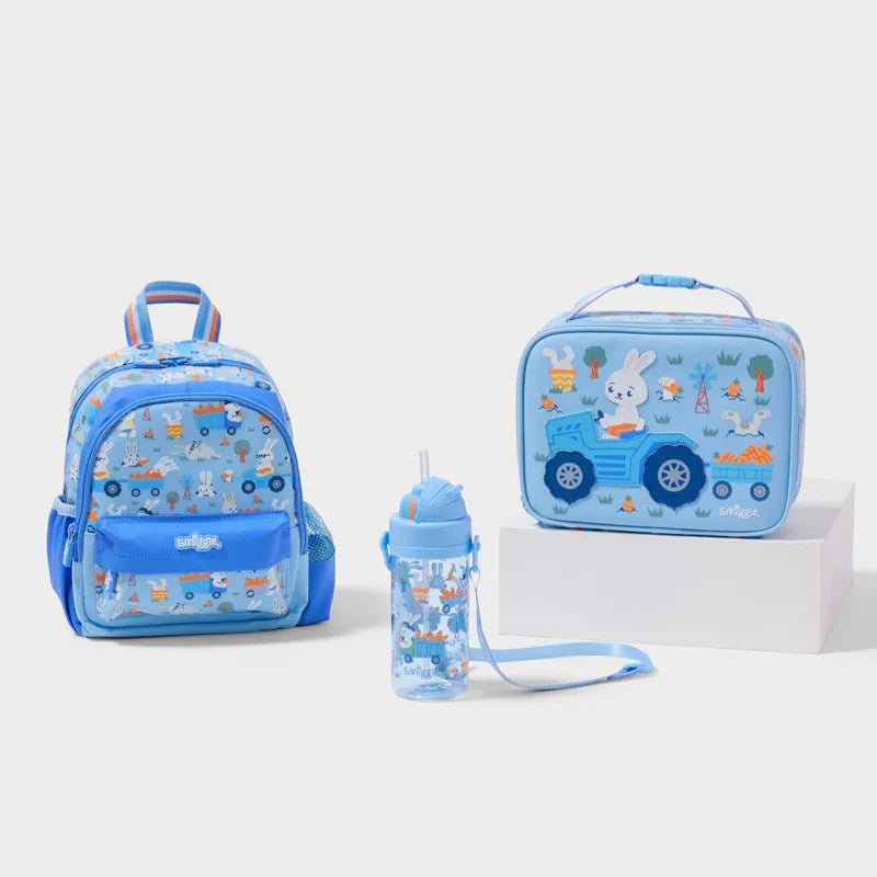 Australian Smiggle backpack cartoon series backpack, schoolbag， Lunch bag, pencil case single item purchase