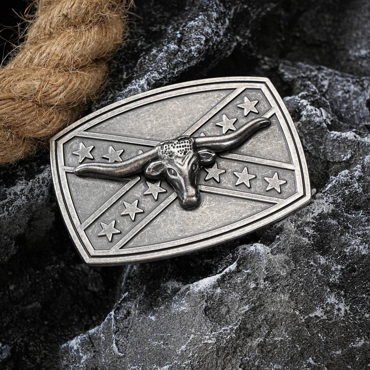 Western style plate buckle belt metal buckle one belt buckle