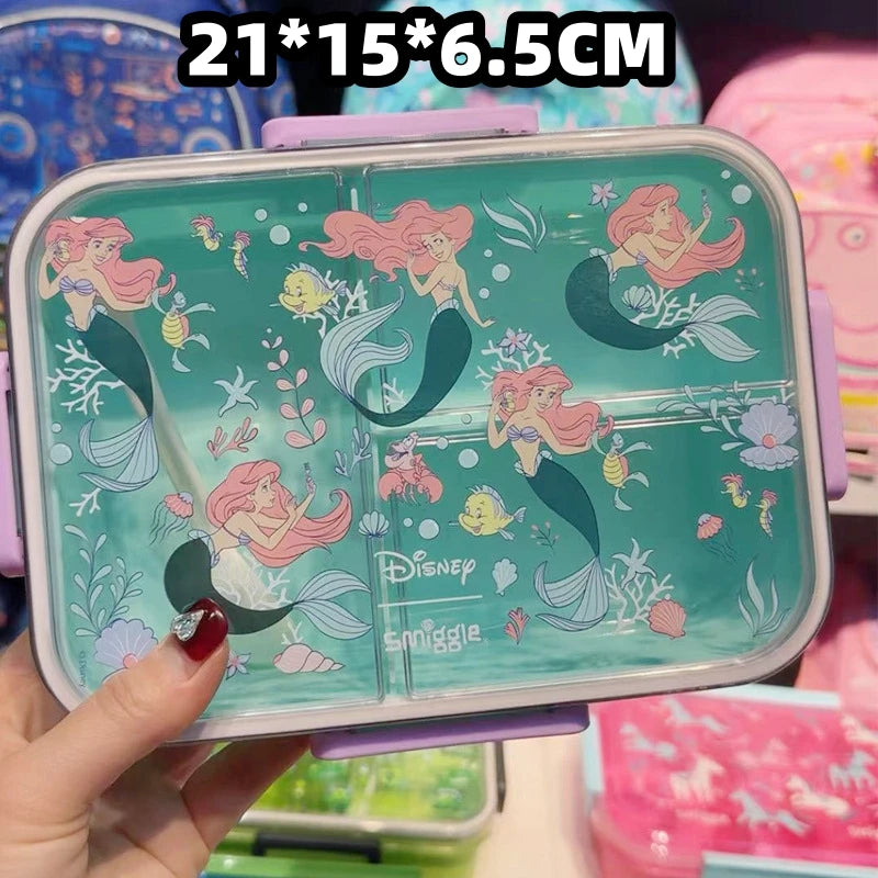 Genuine Disney Australia Smiggle Mermaid School Bag Children Stationery Student Pen Case Lunch Bag Backpack Children's Gift