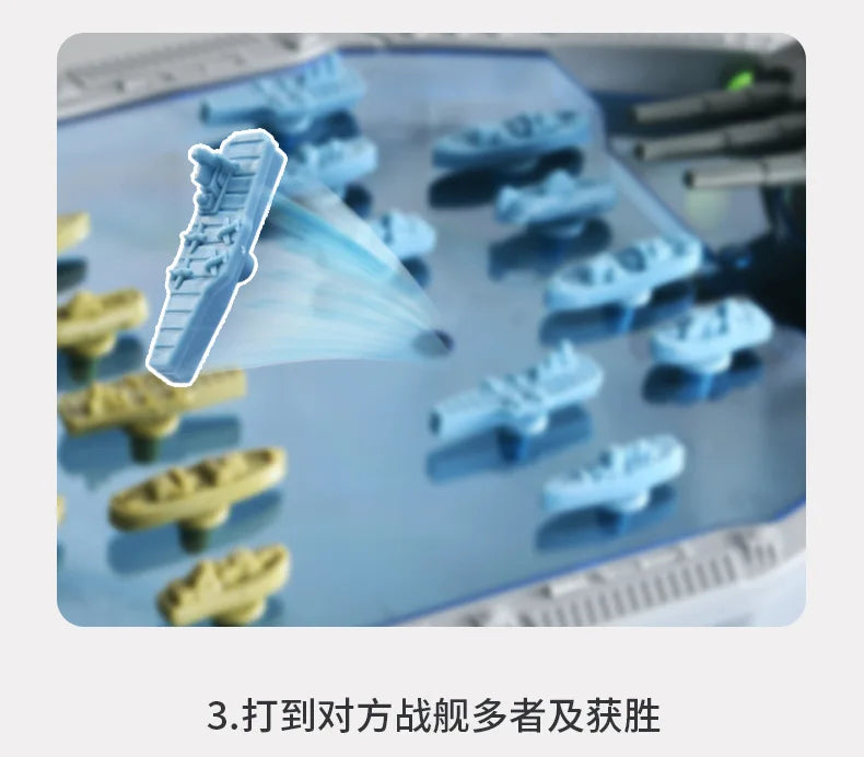 New Navy Combat Board Games Toys Multiplayer Party Interactive Table Games Ejection Ball Fighter Army Operations Toys for Kids