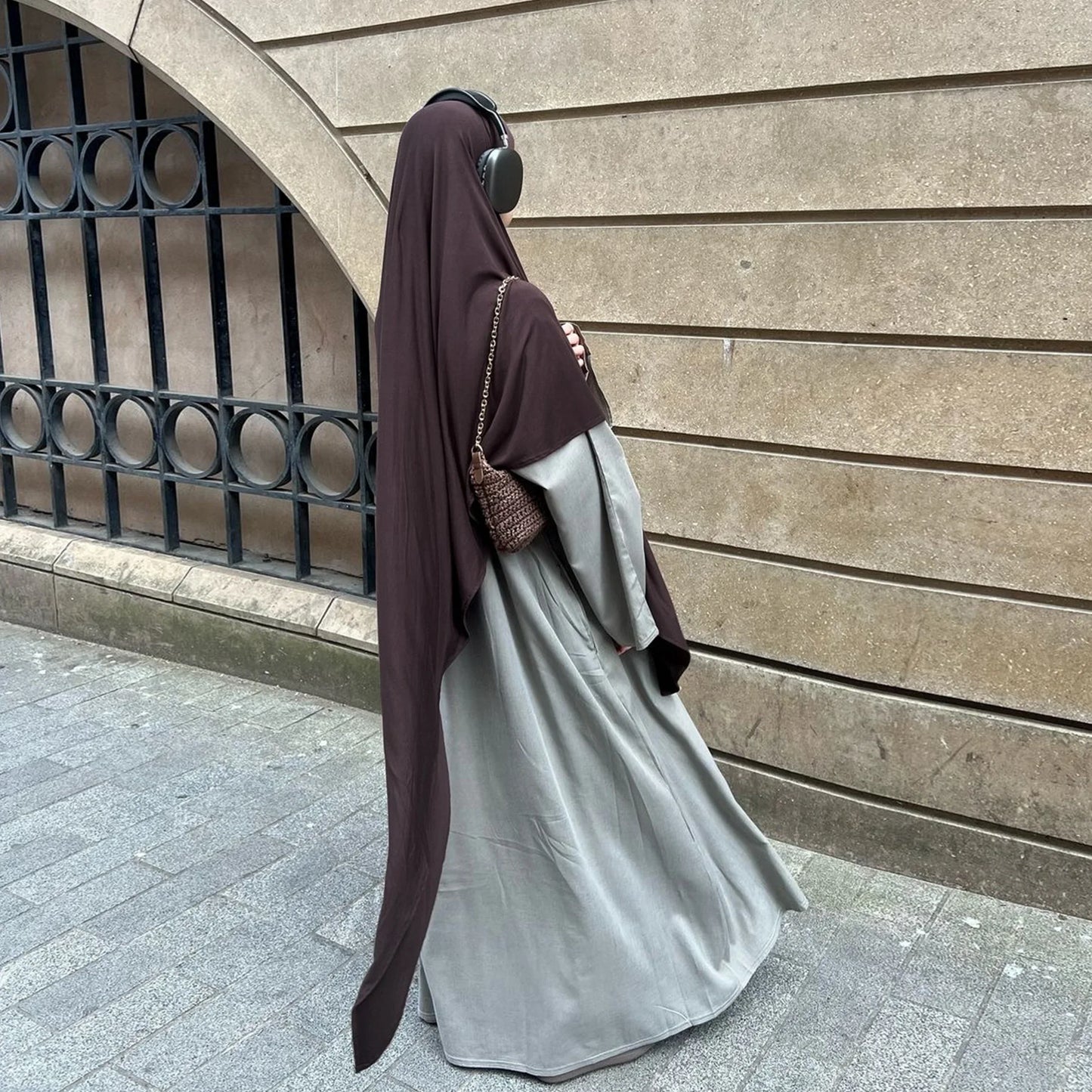 Muslim Full Cover Hijab Turban for Women Islamic Prayer Headwraps Shawl Arab Scarf Instant Headband Ramadan Eid Turkey Khimar