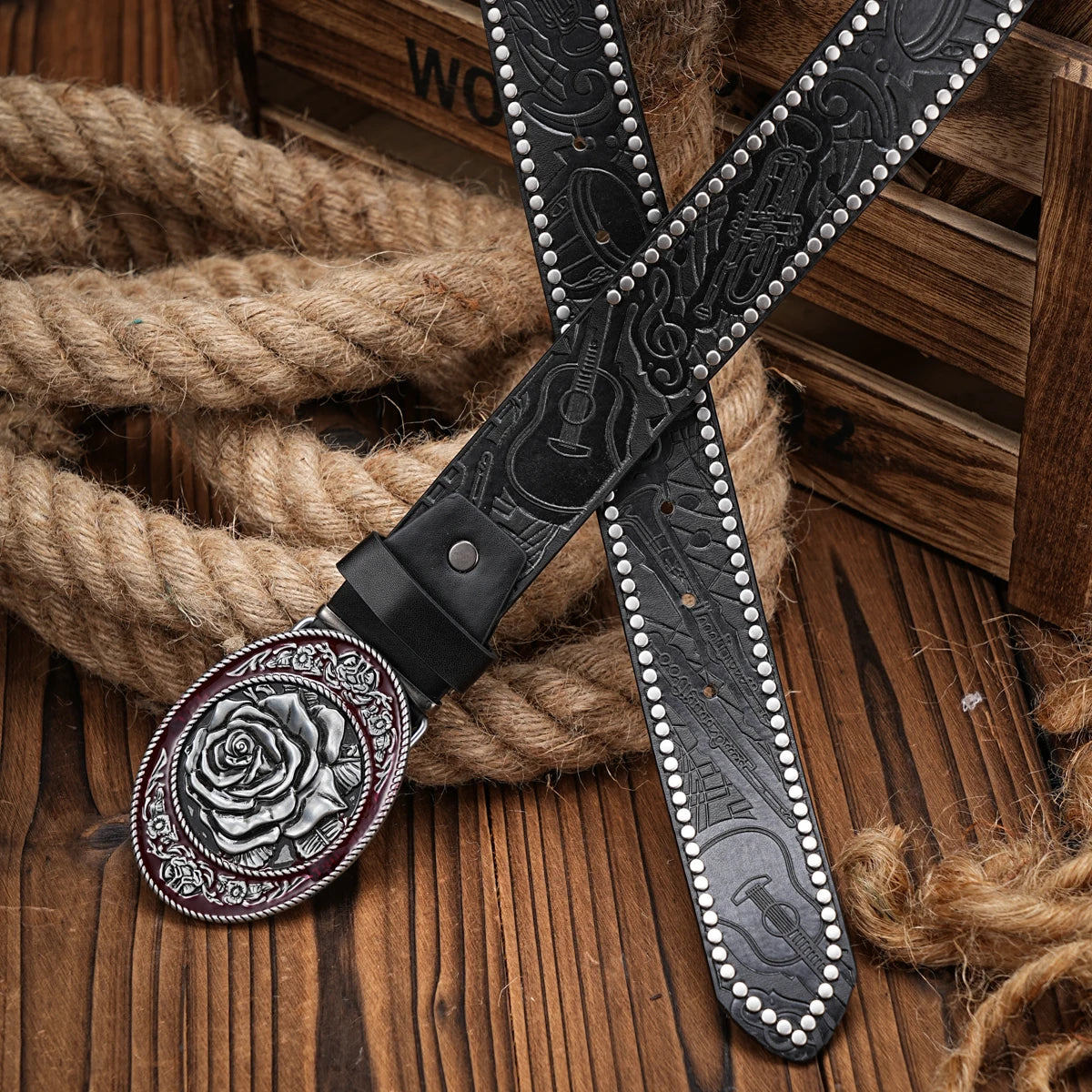 Unisex Classic PU Leather Belt with Metal Buckle – 3.8cm