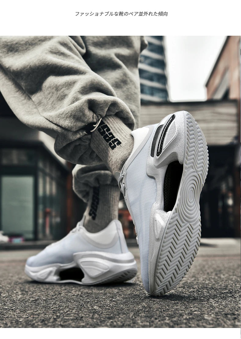 UrbanFlex™ Breathable Height-Lift Sneakers – Men's Casual Athletic Trainers