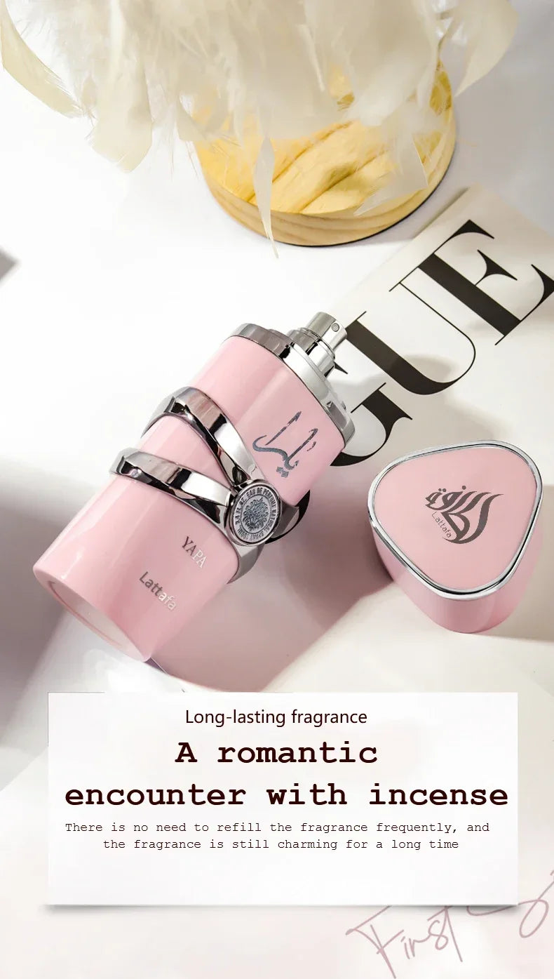 عطر بخاخ أصلي 100 مل، عطر رجالي يدوم طويلاً، عطر يارا موي توس أسد للنساء، فيرومونات طويلة الأمد، هدية