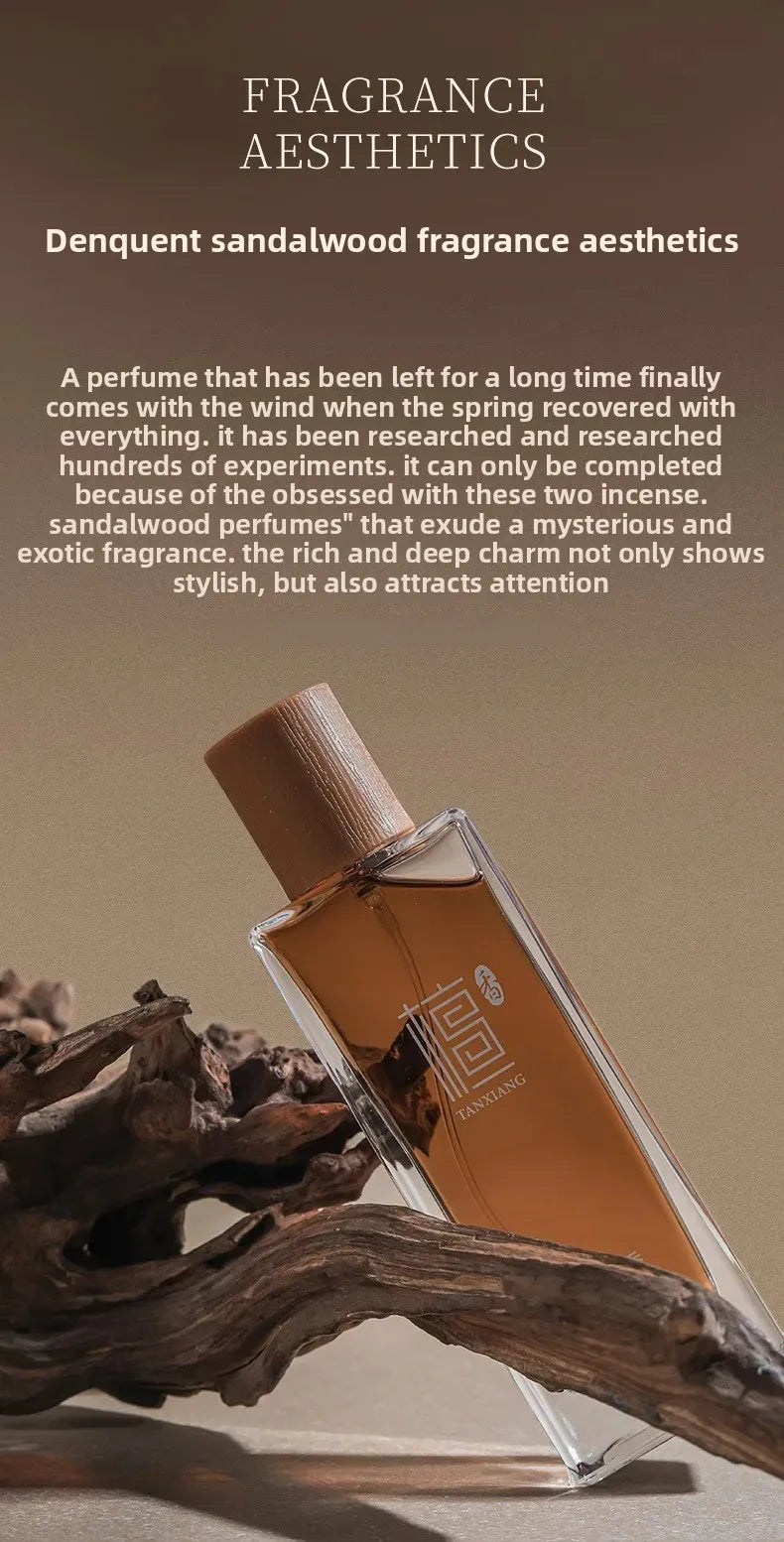 China Mysterious Oriental Allure Agarwood Oriental Antique Fresh Natural Perfume High Quality To Attract Women and Men 50ml