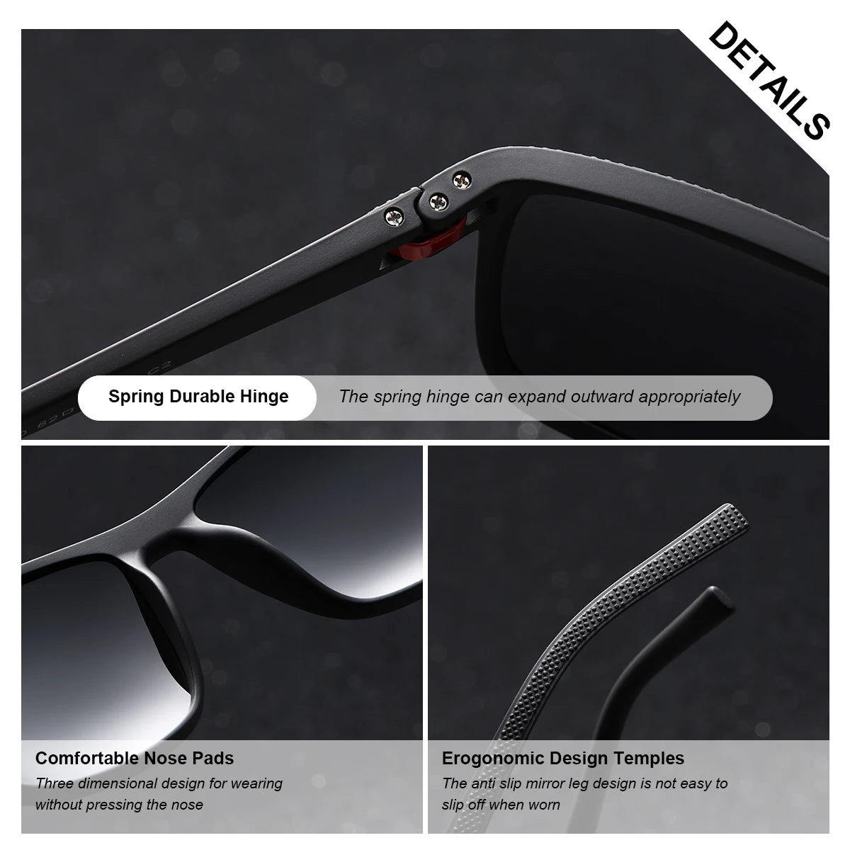 BARCUR Brand Original White Pink Polarized Sunglasses Light Weight Comfort Square PC Eyewear Sports UVA&B Women Sun Glasses