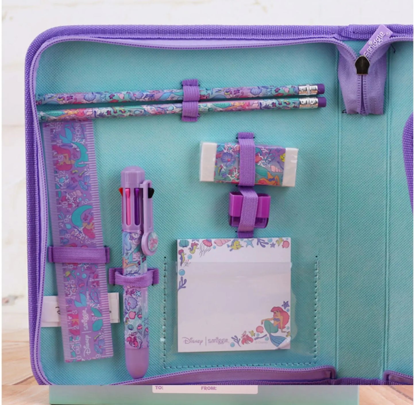 Genuine Disney Australia Smiggle Mermaid School Bag Children Stationery Student Pen Case Lunch Bag Backpack Children's Gift
