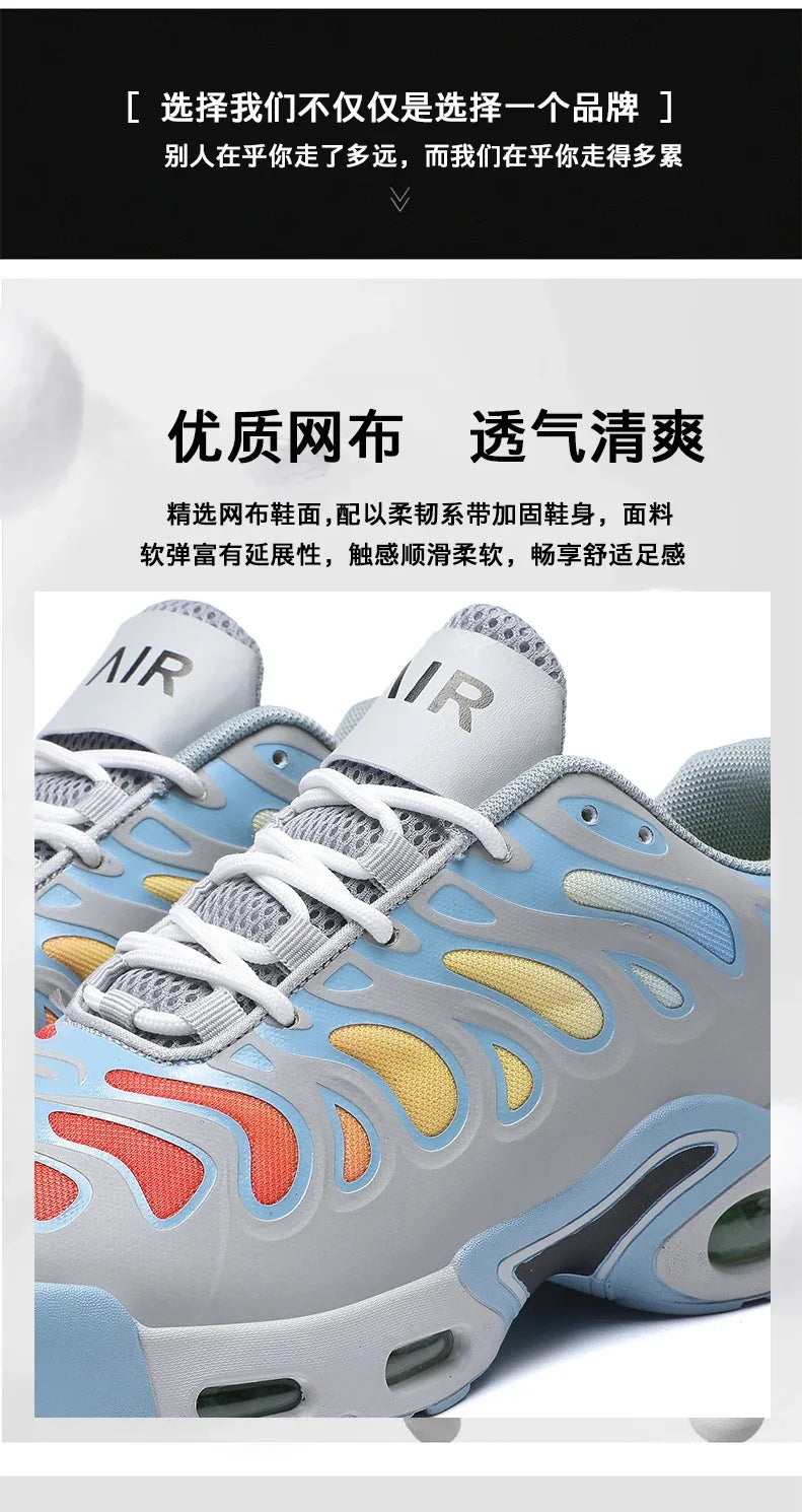 Men&Women Casual Shoes Versatile Outdoor Walking Non-slip Wear Resistant Men's Gym Jogging Soft Cozy Air Cushion Sports Shoes