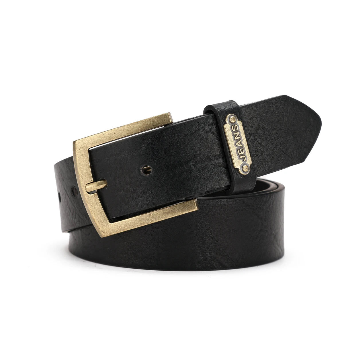 A casual, individual and retro belt, a Western-style clothing accessory, metal buckle, PU belt, suitable for both men and women
