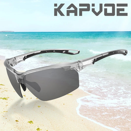 KAPVOE Polarized Cycling Glasses Sunglasses Sports Glasses MTB Glasses Cycling Glasses Men Road Bike for Women Cycle Goggles