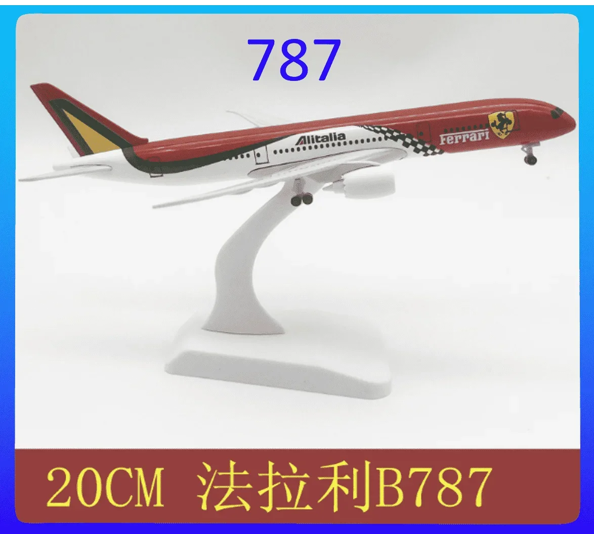Multiple Simulation Of  Boeing 747 737  757 777 787 Aircraft Model 20cm Alloy Metal Airplane Plane  Decoration Ornaments