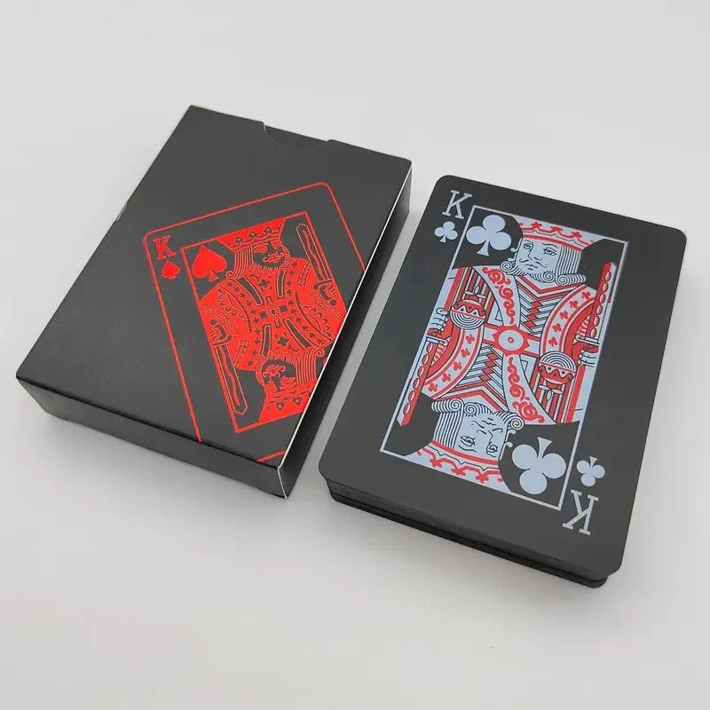 Waterproof PVC Illusionist Poker Cards - Durable & Aesthetically Enhanced Design - Perfect for Game Nights, Parties & Family Fun