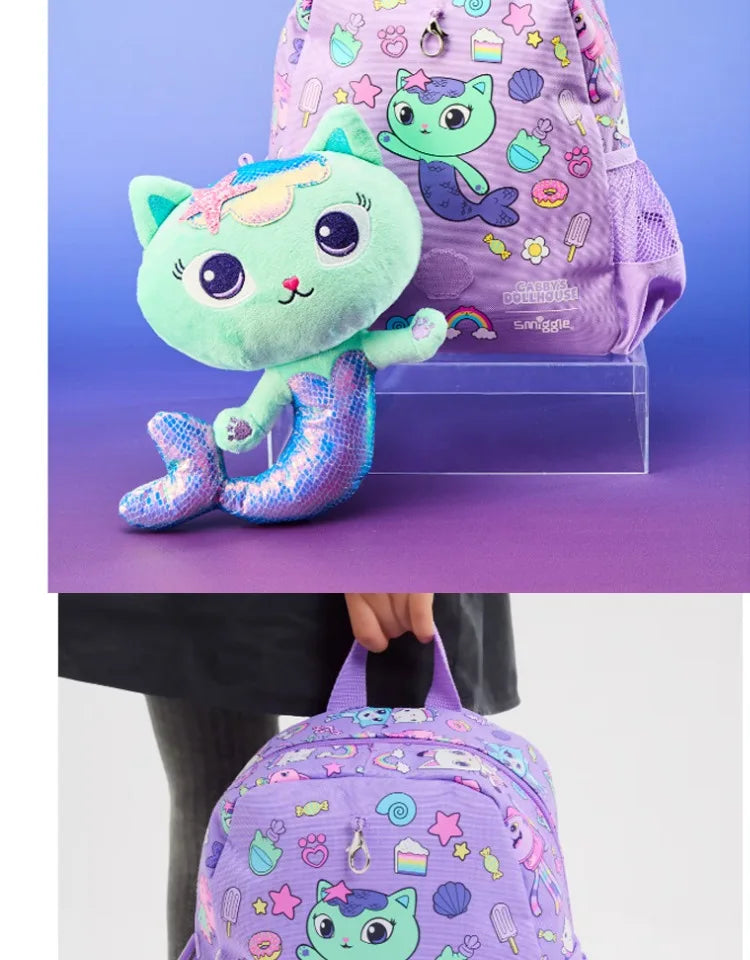 Genuine Australia Smiggle Backpack Gabby'S Dollhouse School Bag Cartoon Series Anime Backpack Student Gift Separate Purchases