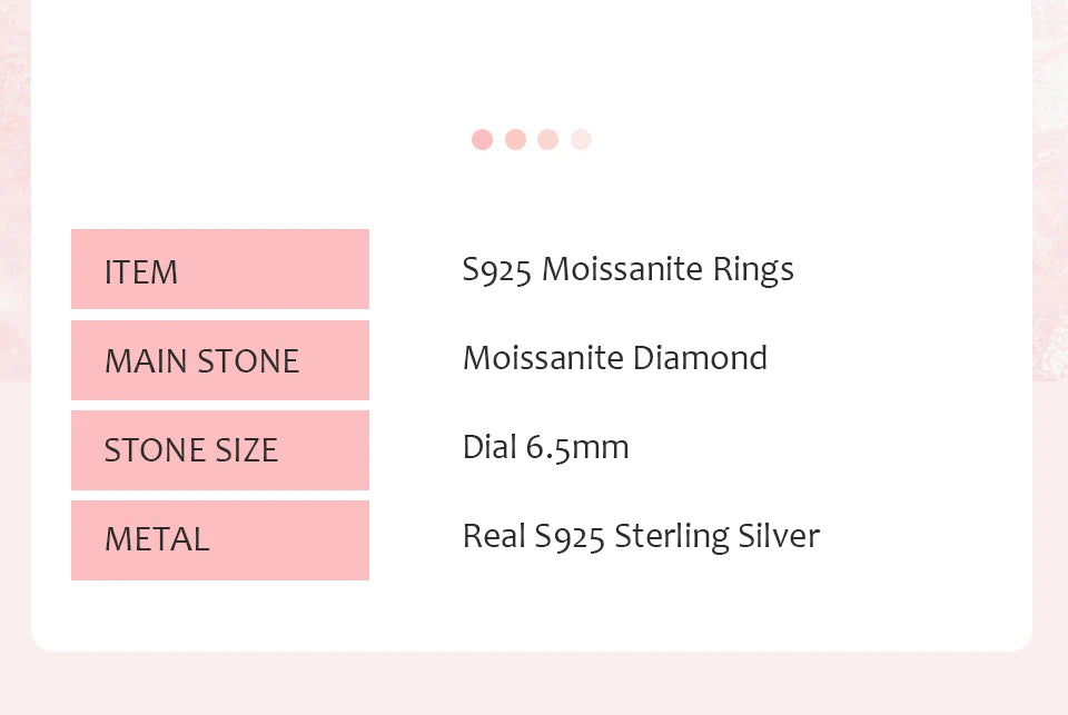 GRA Shiny Real 1CT D Color Moissanite Diamond Wedding Rings For Women Original 925 Sterling Silver Luxury Quality Fine Jewelry