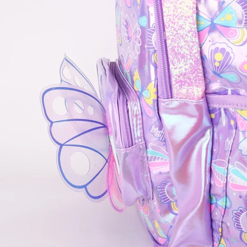 Genuine Australia Smiggle Backpack Butterfly School Bag Cartoon Series Anime Backpack Student Gift Separate Purchases