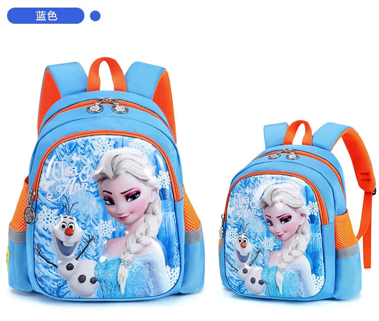 Kindergarten Schoolbag Cartoon Elsa Shoulder Bag Girl Boy Handbag Baby Children Backpack Kid Frozen Schoolbag Backpack